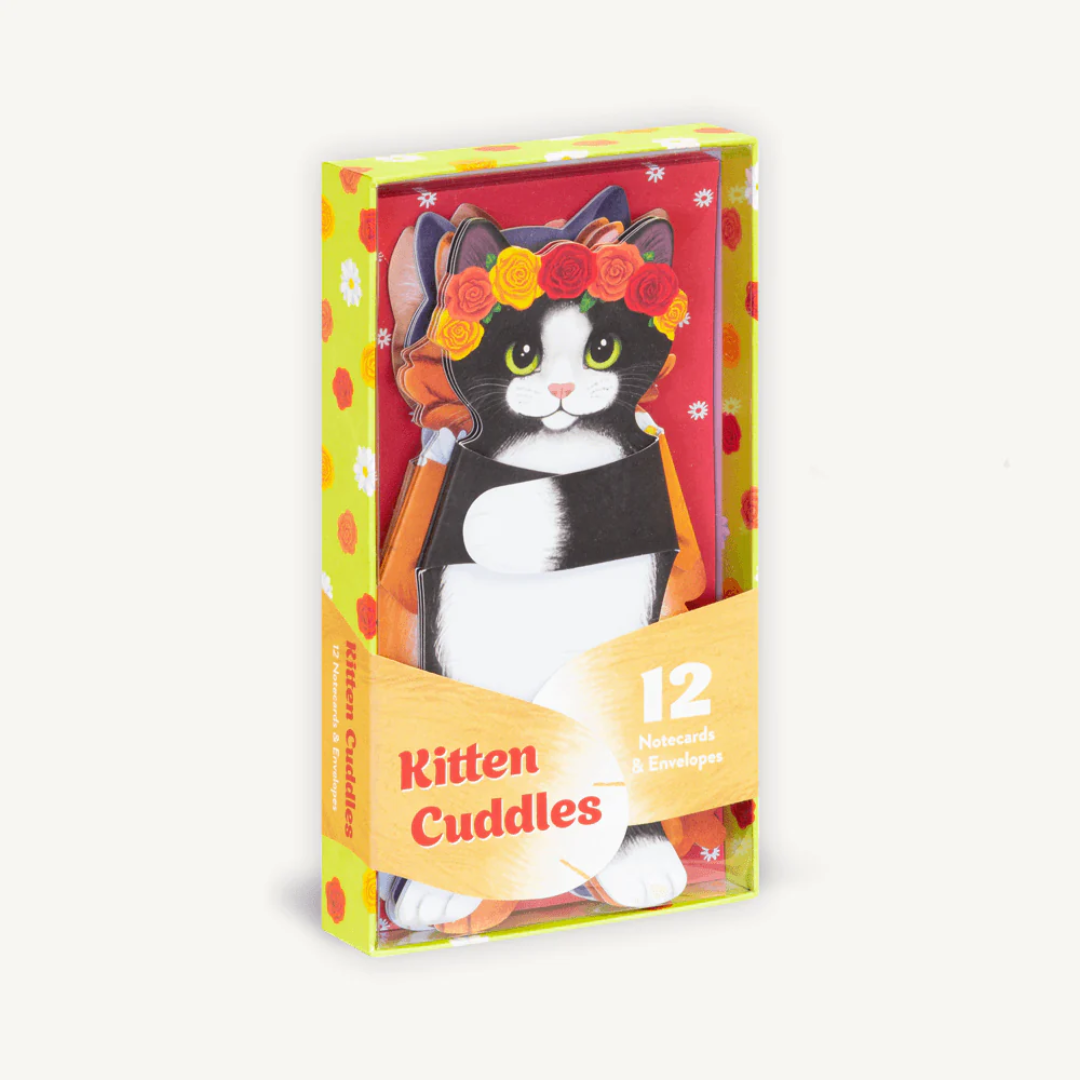 Kitten Cuddles Notecards - Pack of 12