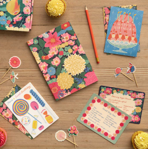 Papergang "A Floral Bake" Stationery Box