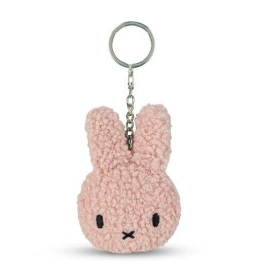 Miffy Tiny Teddy Recycled Keyring Pink - 10cm - 4"