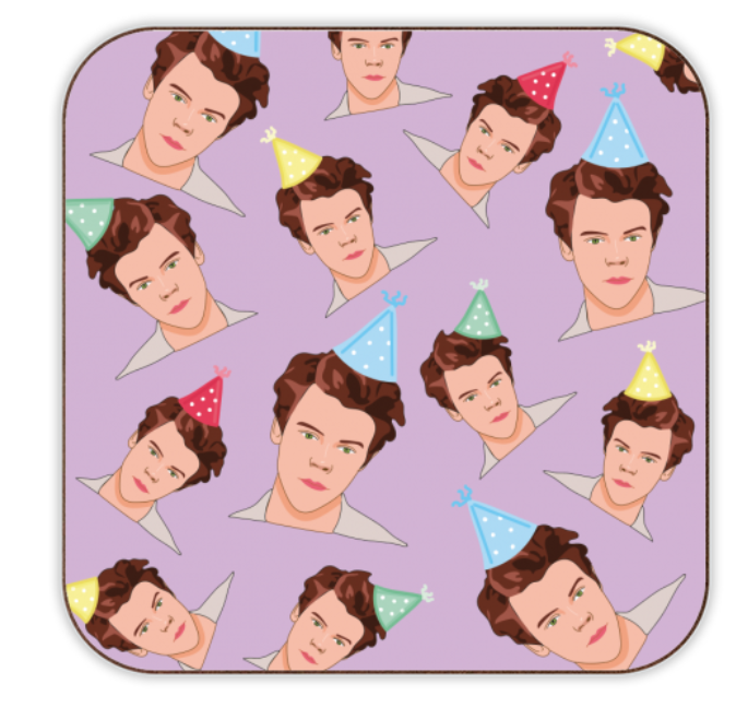 Harry Birthday Party Coaster