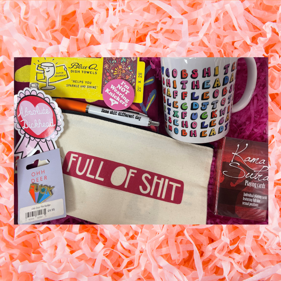 Sweary Mary's Gift Set - Containing A Selection of Sweary Goodies  - Birthday Gift Set