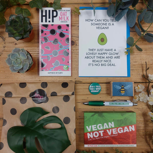 Vegan Lover Gift Set and Greetings Card