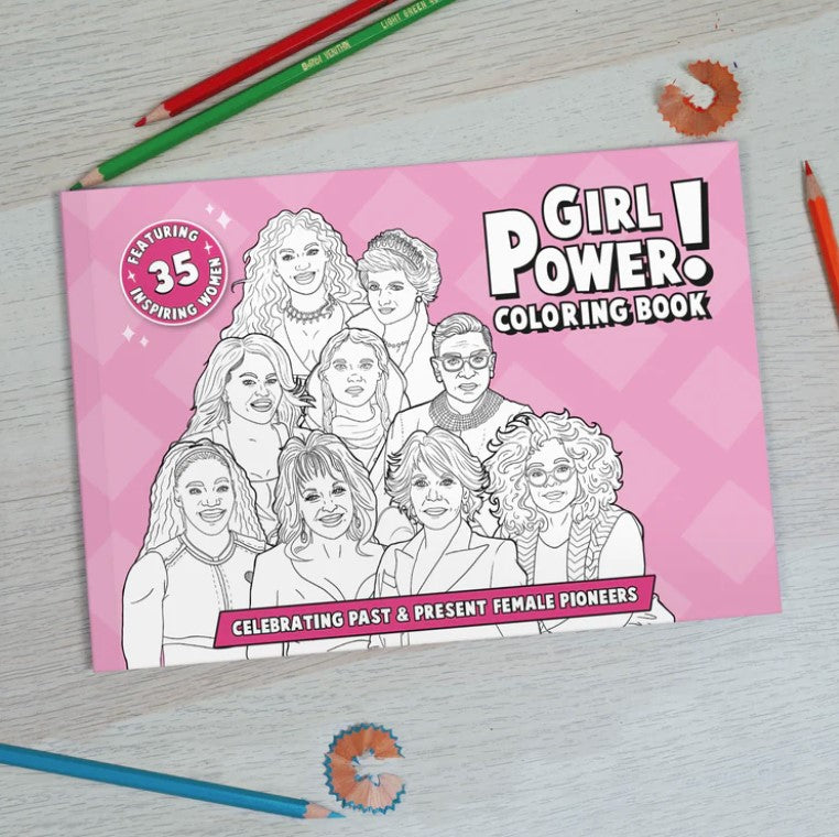 Girl Power Colouring Book