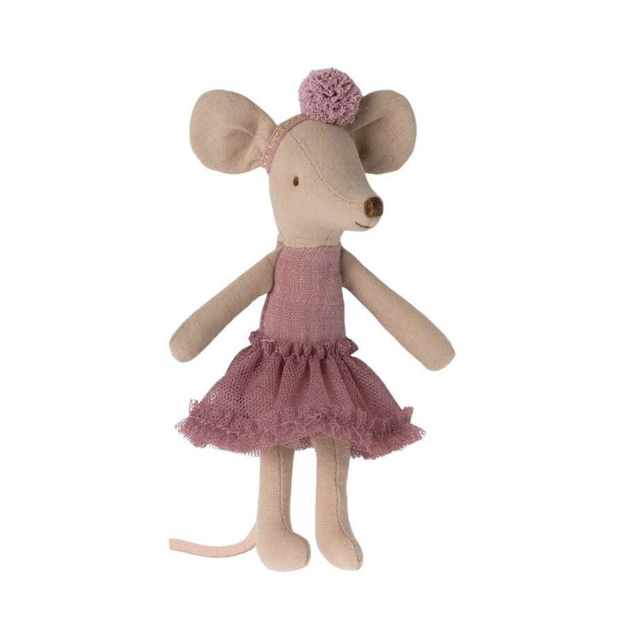 Big Sister Ballerina Mouse - Heather