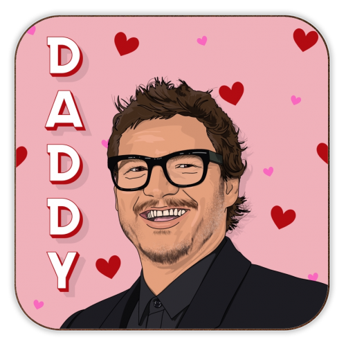 Pedro Pascal Daddy Coaster By The Girl Next Draw