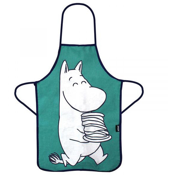 Children's Apron In A Tin - Moomintroll With Pancakes