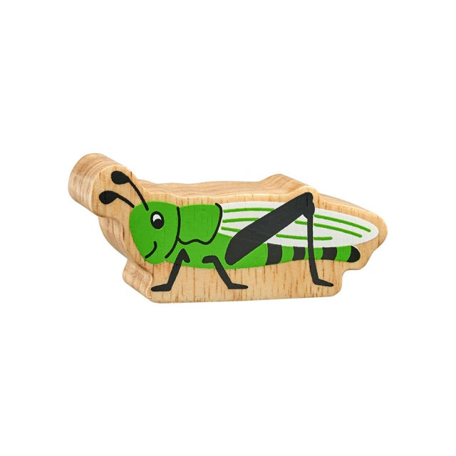 Lanka Kade Wooden Toy Fair Trade -  Green Grasshopper