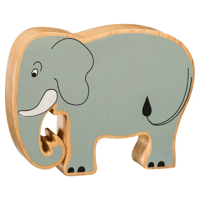 Lanka Kade Wooden Toy Fair Trade - Natural Grey Elephant