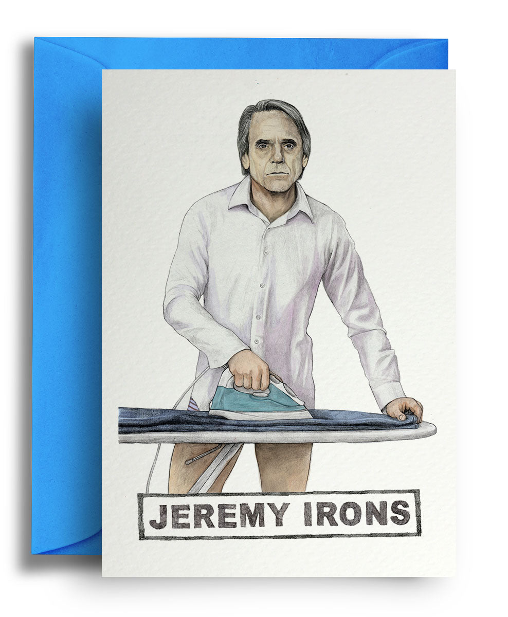 Jeremy Irons Card
