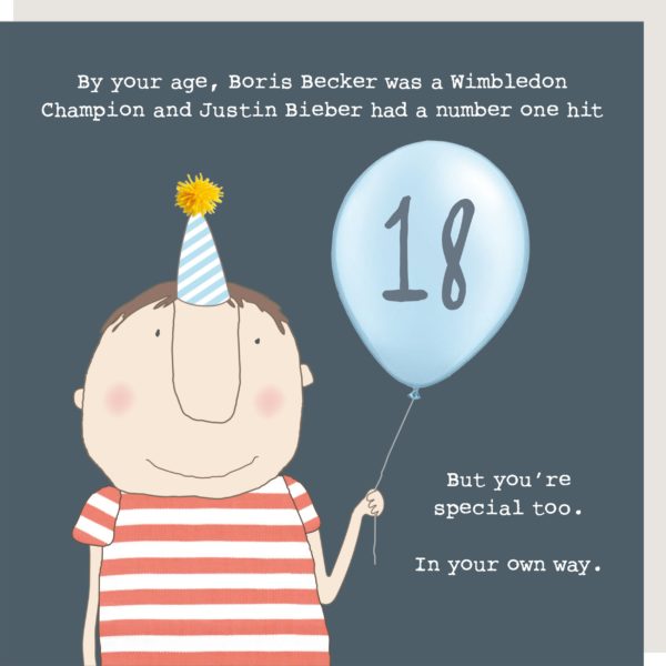 But You're Special Too 18th Birthday Card