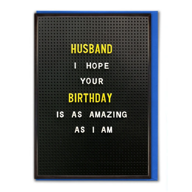 Birthday Husband