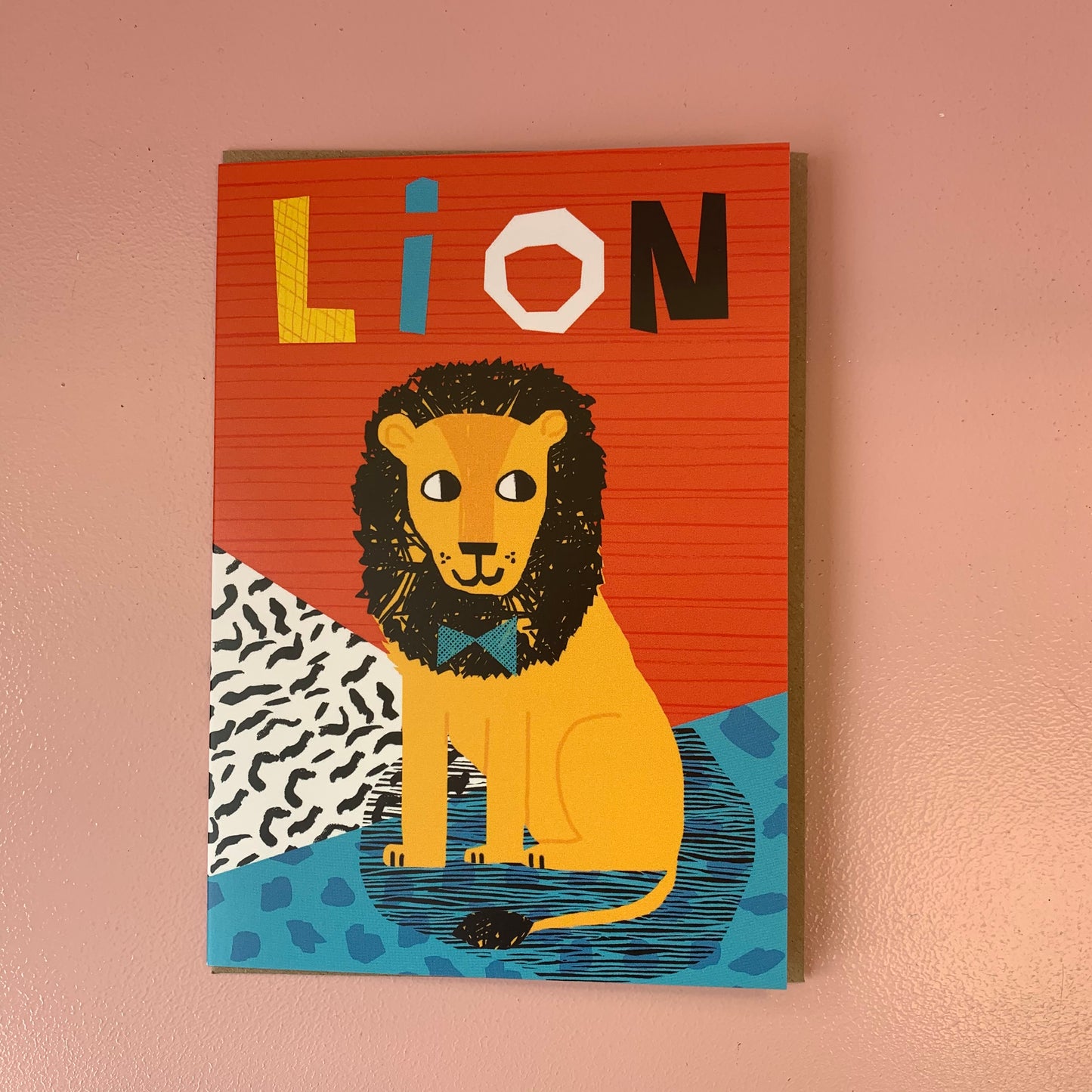 Lion Wacka Card