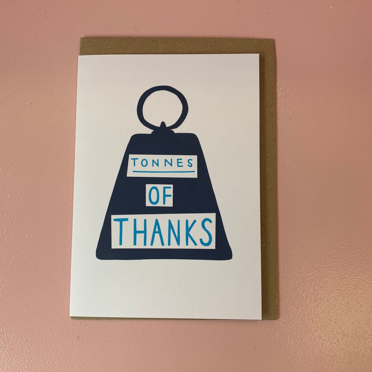 Tonnes Of Thanks Card