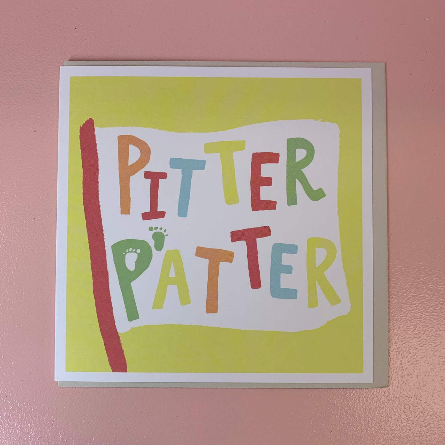 Pitter Patter - New Baby Card