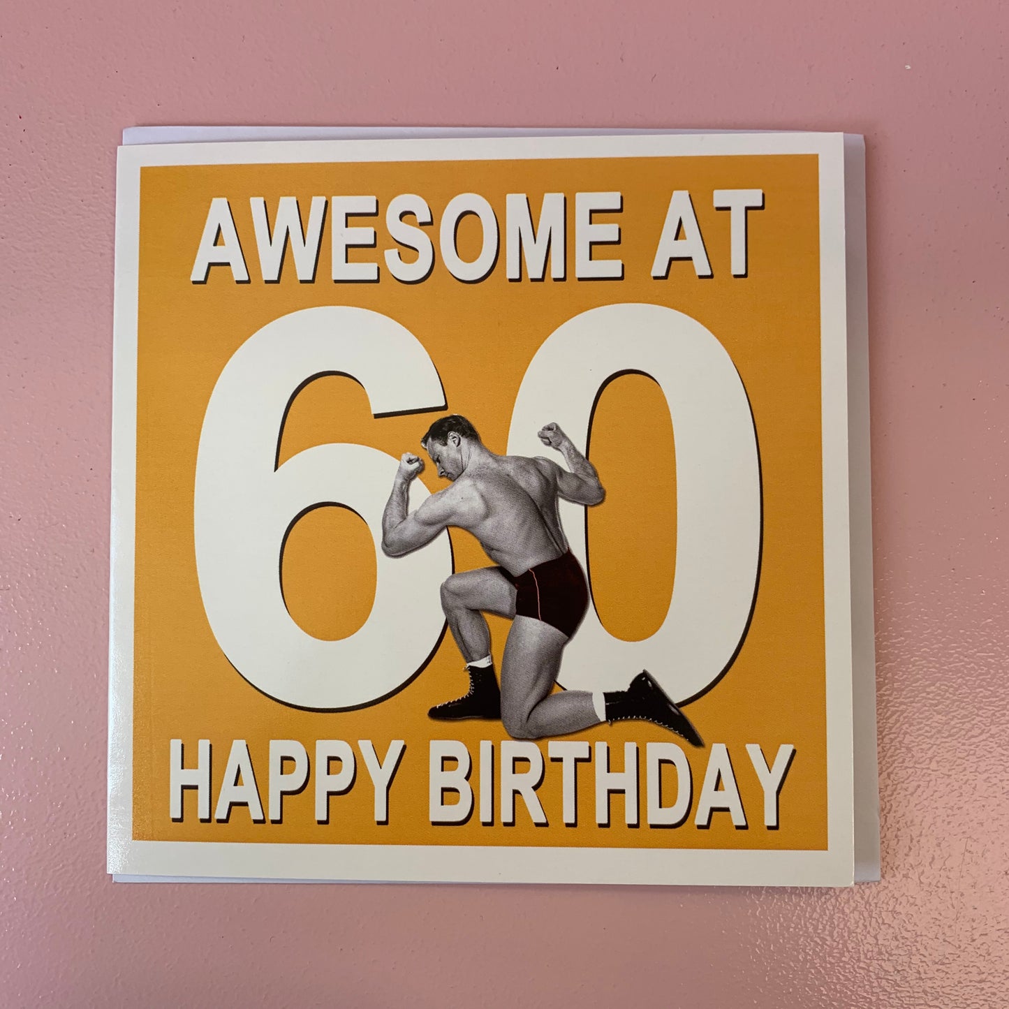 Awesome At 60 Birthday Card