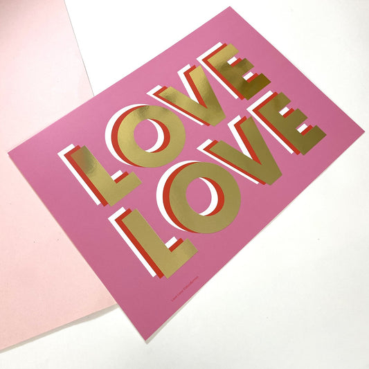 Love Love Print