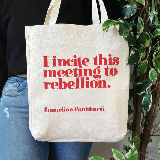 Empowering Rebellion Tote Bag