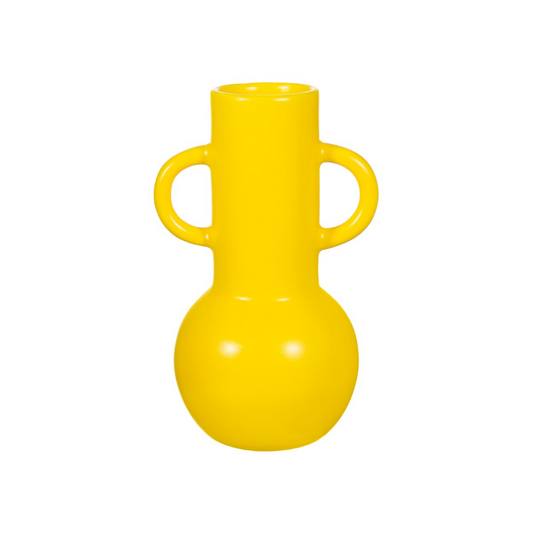 Amphora Large Vase - Yellow