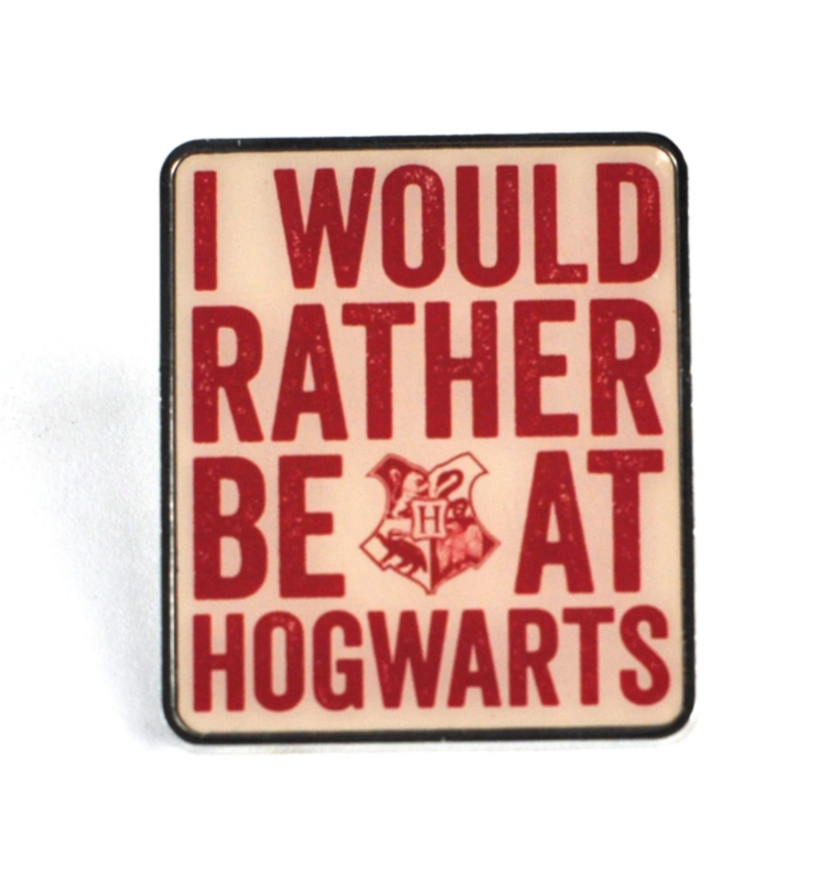 Pin Badge Enamel - Harry Potter (Hogwarts Slogan)