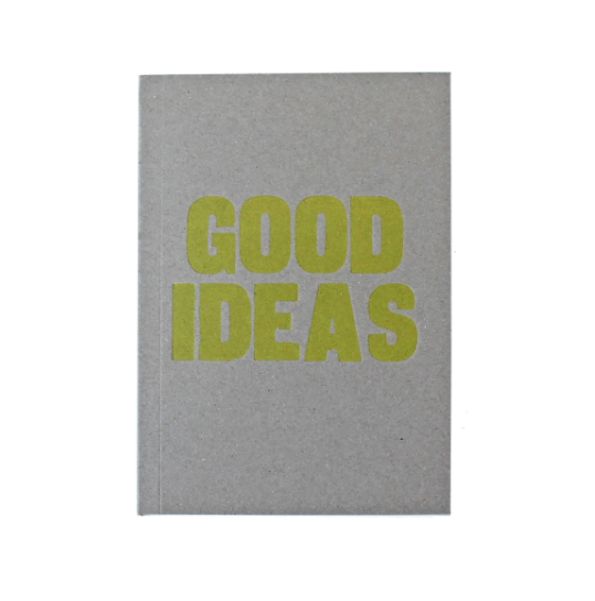 Letterpress Good Ideas Notebook