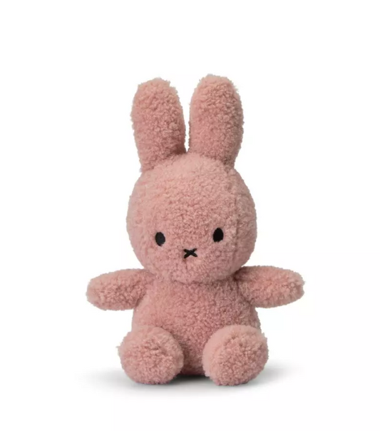 Miffy Bunny Sitting Recycled Plush Pink