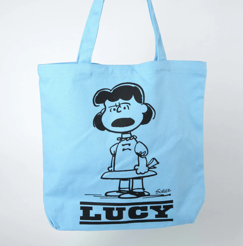 X Peanuts Heavy Duty Tote Bag Lucy