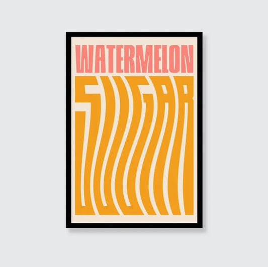 Harry Styles Watermelon Sugar Music Print A4