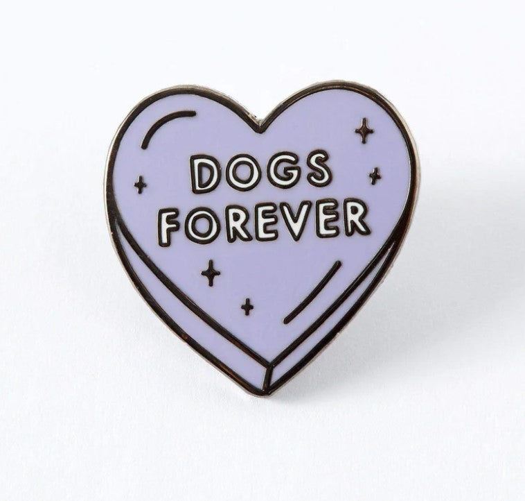 Dogs Forever Enamel Pin