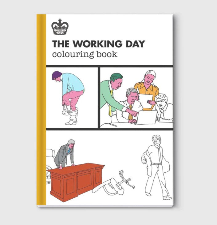 The Working Day Colouring Book