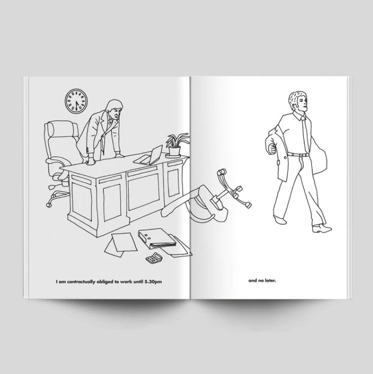 The Working Day Colouring Book