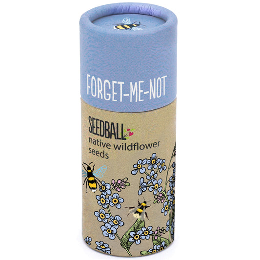 Forget-Me-Not Seedball Wildflower Tube