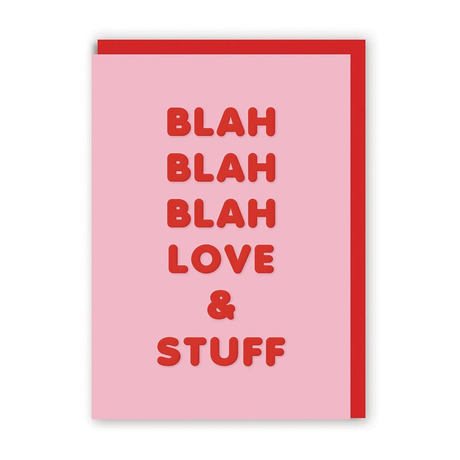 Love and Stuff Greeting Card