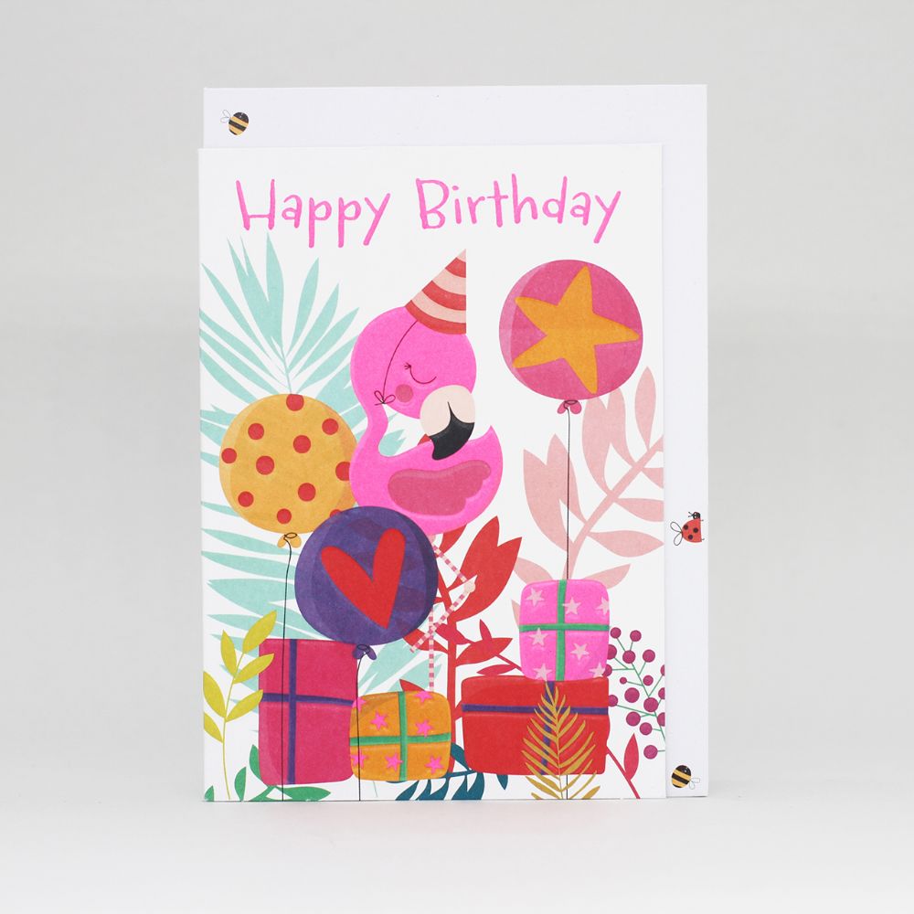Happy Birthday Flamingo