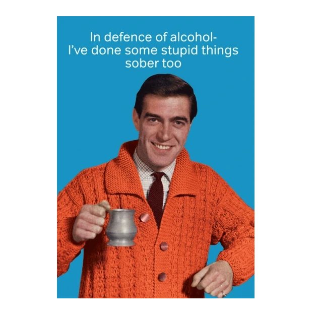 Defence of alcohol