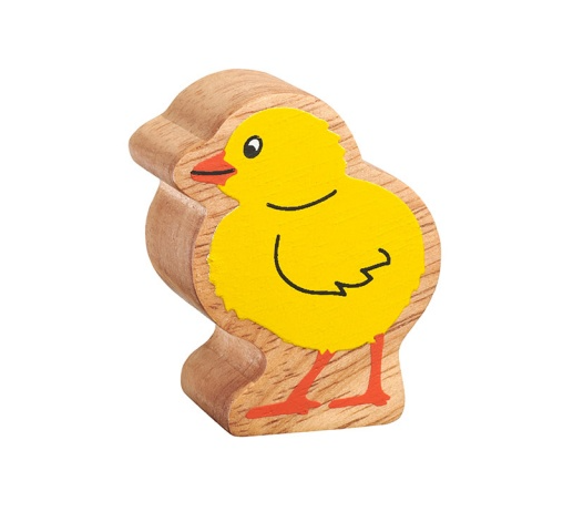 Lanka Kade Wooden Toy Fair Trade - Natural Yellow Chick