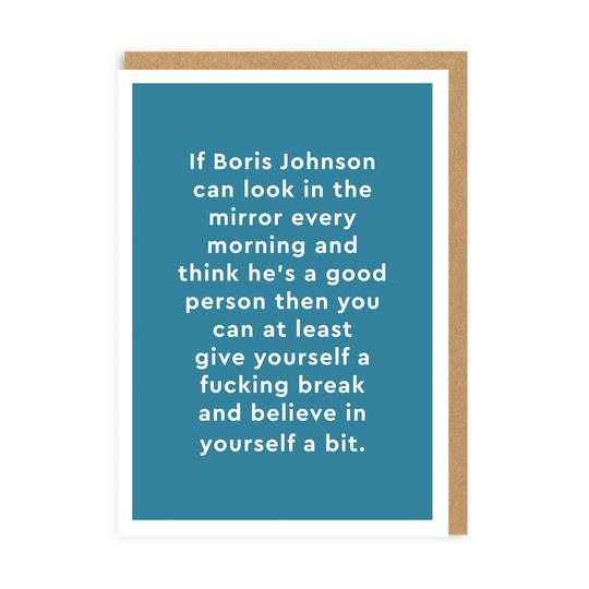 Boris Johnson - Ohh Deer Card