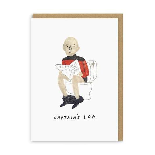 Captains log - Ohh Deer Card