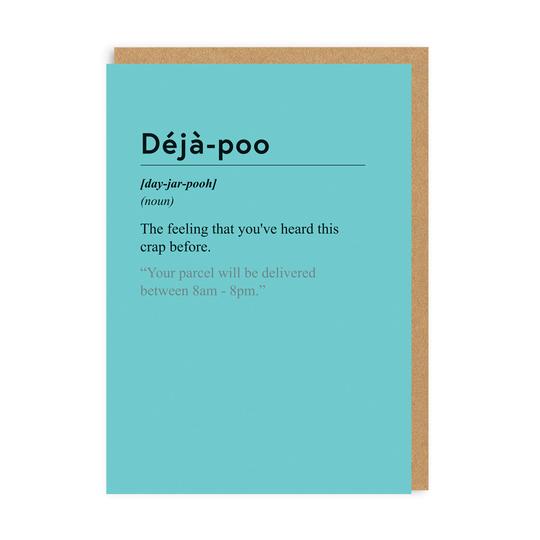 Deja-poo - Ohh Deer Card