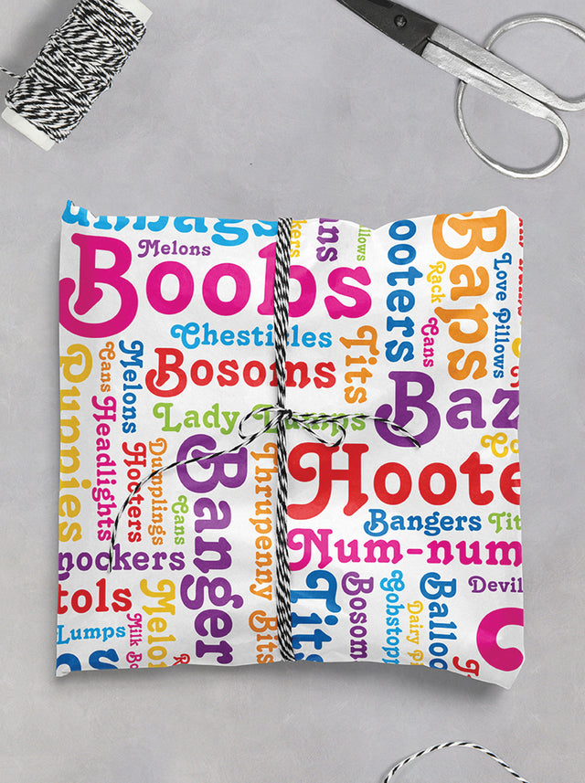 Tit Word Wrapping Paper