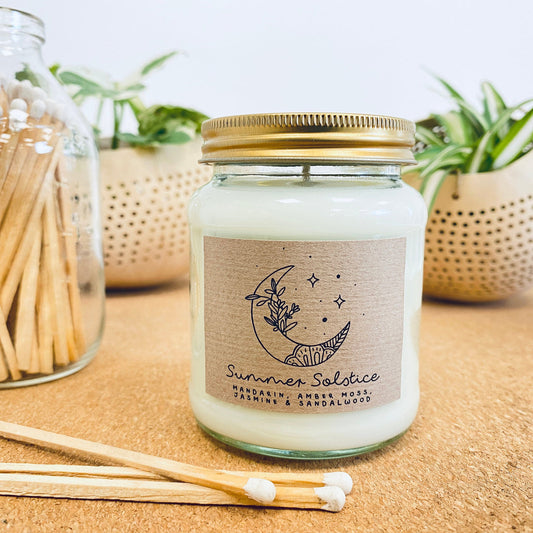 Summer Solstice Soy Scented Candle