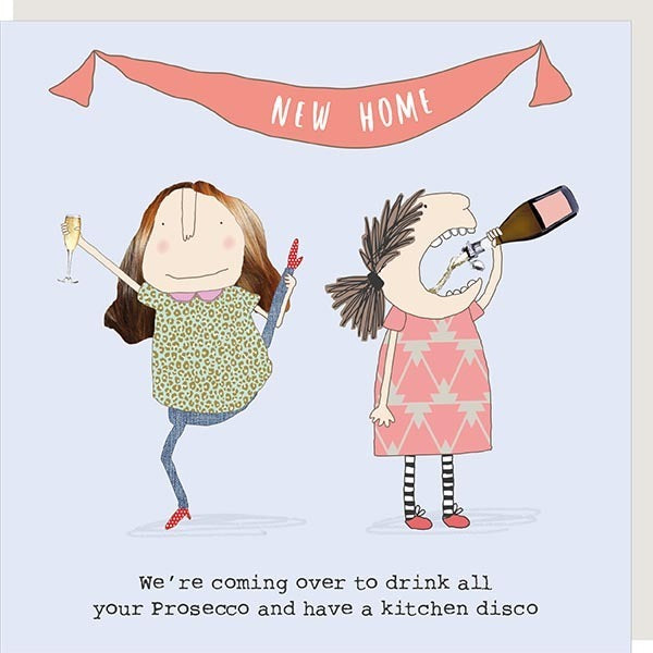 New Home Drink All Your Prosecco Card