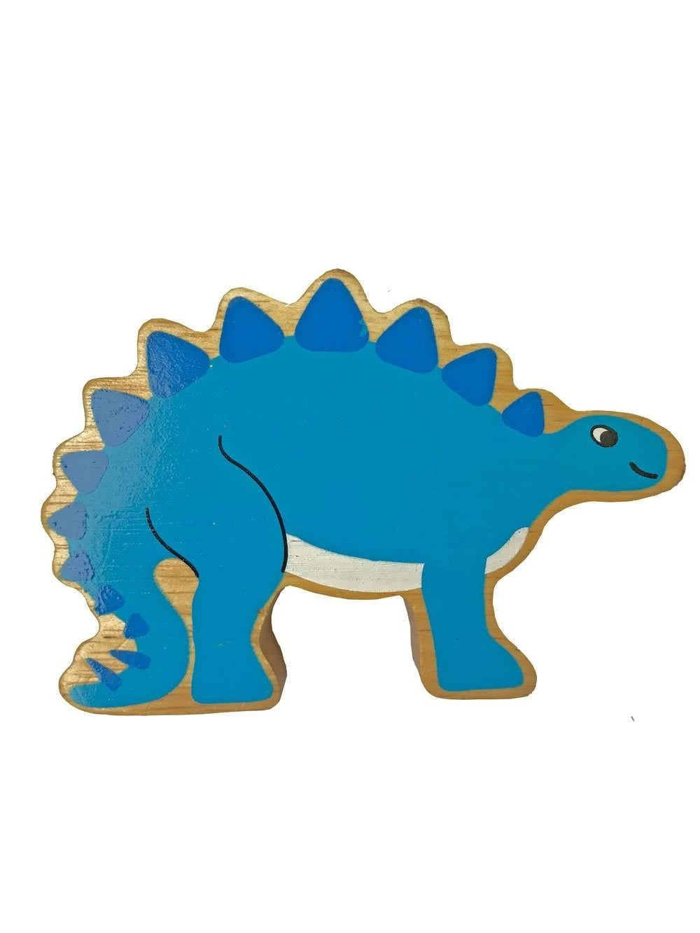 Lanka Kade Wooden Fair Trade Toy -  Blue Stegosaurus