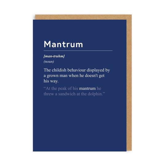 Mantrum - Ohh Deer Card