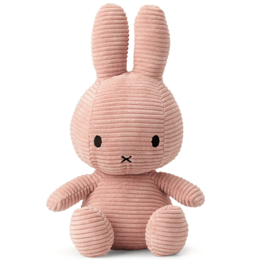 Miffy XLarge Bunny Sitting Corduroy Plush Pink