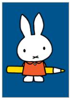 Miffy Pencil - Mini Card