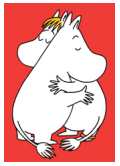 Moomin Hug - Mini Card