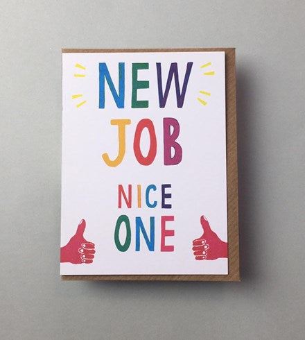 New Job Nice One Card