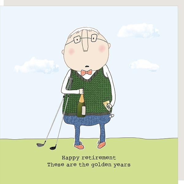 Happy Retirement Golden Years Card