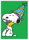 Snoopy Hug - Mini Card
