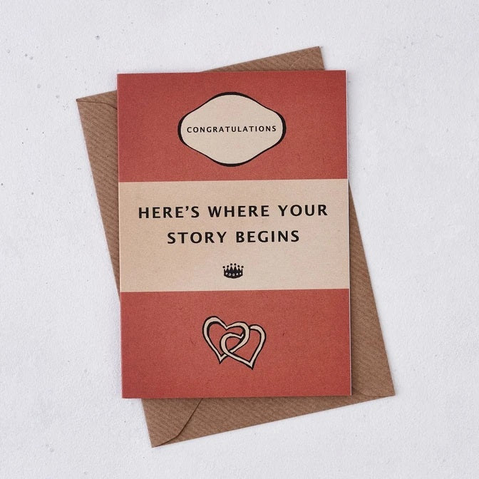 Here's Where Your Story Begins Card